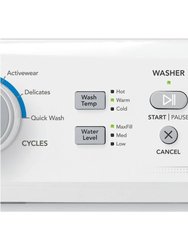 Electric Washer/Dryer Laundry Center - 3.9 CU. Ft Washer And 5.6 CU. Ft. Dryer