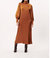 Noor Dress In Ocre - Ocre