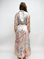 Paris Amanda Dress In Pastel Sketch