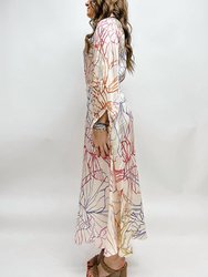 Paris Amanda Dress In Pastel Sketch