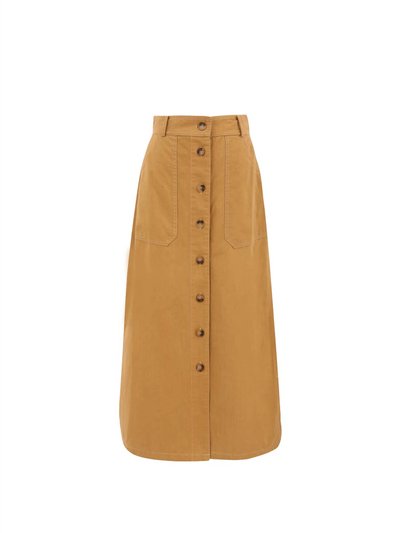 FRNCH Women's Pinar Midi Skirt In Beige product