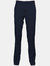 Front Row Mens Cotton Rich Stretch Chino Trousers (Navy) - Navy