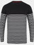 Front Row Mens Long Sleeve Breton Stripe T-Shirt (Navy/White) - Navy/White