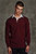 Front Row Mens Long Sleeve Sports Rugby Shirt (Burgundy)