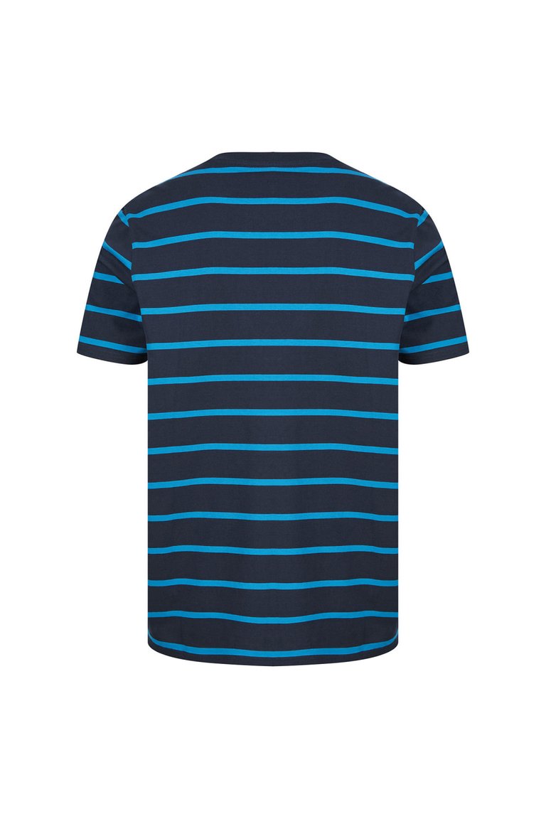 Front Row Mens Striped T-Shirt