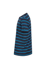 Front Row Mens Striped T-Shirt