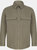 Mens Cotton Drill Overshirt - Khaki