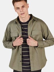 Mens Cotton Drill Overshirt