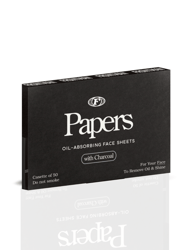 Papers Oil-Absorbing Face Sheets - Black