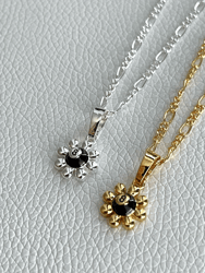 Mini 8-Ball Blossom Charm Necklace