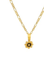 Mini 8-Ball Blossom Charm Necklace