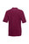 Childrens/Kids Big Girls 65/35 Pique Polo Shirt - Burgundy