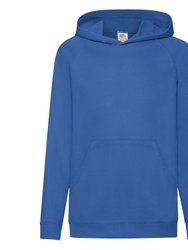 Childrens Unisex Lightweight Hooded Sweatshirt / Hoodie - Royal