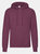 Fruit of the Loom Adults Unisex Classic Hooded Sweatshirt (Burgundy) - Burgundy