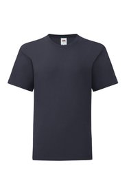 Fruit Of The Loom Childrens/Kids Iconic T-Shirt (Deep Navy) - Deep Navy