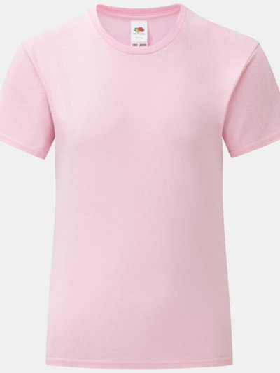 Fruit of the Loom Fruit Of The Loom Girls Iconic T-Shirt (Light Pink) product