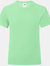 Fruit Of The Loom Girls Iconic T-Shirt (Neo Mint) - Neo Mint