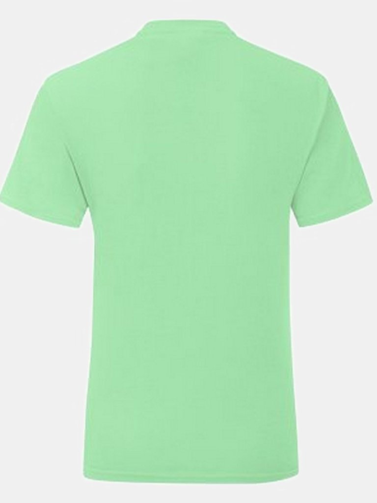Fruit Of The Loom Girls Iconic T-Shirt (Neo Mint)