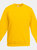 Fruit Of The Loom Kids Big Girls Classic 80/20 Set-In Sweatshirt (Pack of 2) (Sunflower) - Sunflower