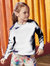 Fruit Of The Loom Kids Big Girls Premium 70/30 Sweatshirt (Navy)