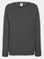 Fruit OF The Loom Ladies Fitted Lightweight Raglan Sweatshirt (240 GSM) (Light Graphite) - Light Graphite
