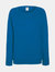 Fruit OF The Loom Ladies Fitted Lightweight Raglan Sweatshirt (240 GSM) - Royal