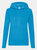 Fruit Of The Loom Ladies Lady Fit Hooded Sweatshirt / Hoodie (Azure Blue) - Azure Blue
