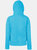 Fruit Of The Loom Ladies Lady Fit Hooded Sweatshirt / Hoodie (Azure Blue)
