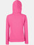 Fruit Of The Loom Ladies Lady Fit Hooded Sweatshirt / Hoodie (Fuchsia)