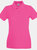 Fruit Of The Loom Ladies Lady-Fit Premium Short Sleeve Polo Shirt (Fuchsia) - Fuchsia