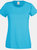 Fruit Of The Loom Ladies/Womens Lady-Fit Valueweight Short Sleeve T-Shirt (Azure Blue) - Azure Blue