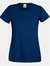 Fruit Of The Loom Ladies/Womens Lady-Fit Valueweight Short Sleeve T-Shirt (Navy) - Navy