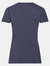 Fruit Of The Loom Ladies/Womens Lady-Fit Valueweight Short Sleeve T-Shirt (Pack (Vintage Heather Navy)