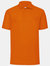 Fruit Of The Loom Mens 65/35 Pique Short Sleeve Polo Shirt (Orange) - Orange