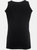 Fruit Of The Loom Mens Athletic Sleeveless Vest/Tank Top (Black)