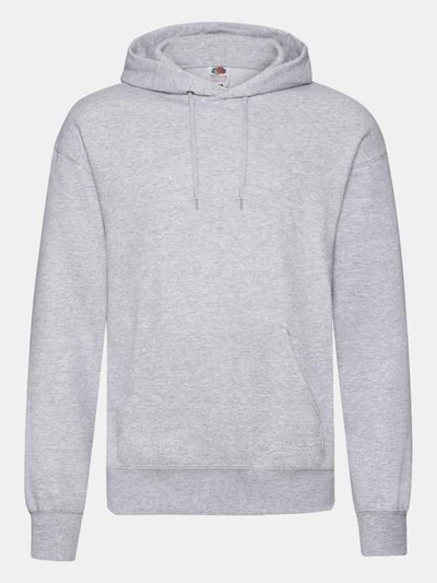 Fruit of the Loom Fruit of the Loom Mens Classic Heather Hooded Sweatshirt (Heather Grey) product