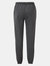 Fruit Of The Loom Mens Elasticated Cuff Jog Pants/Jogging Bottoms (Dark Heather)