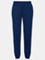 Fruit Of The Loom Mens Elasticated Cuff Jog Pants/Jogging Bottoms (Navy) - Navy