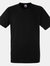 Fruit Of The Loom Mens Heavy Weight Belcoro® Cotton Short Sleeve T-Shirt (Black) - Black