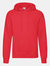 Fruit Of The Loom Mens Hooded Sweatshirt/Hoodie (Red) - Red