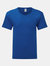 Fruit Of The Loom Mens Iconic 150 V Neck T-Shirt (Royal Blue) - Royal Blue