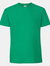 Fruit Of The Loom Mens Iconic 195 Ringspun Premium Tshirt (Kelly Green) - Kelly Green