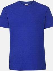 Fruit Of The Loom Mens Iconic 195 Ringspun Premium Tshirt (Royal Blue) - Royal Blue