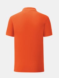 Fruit Of The Loom Mens Iconic Polo Shirt (Flame Orange)