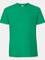 Fruit of the Loom Mens Iconic Premium Ringspun Cotton T-Shirt (Kelly Green) - Kelly Green