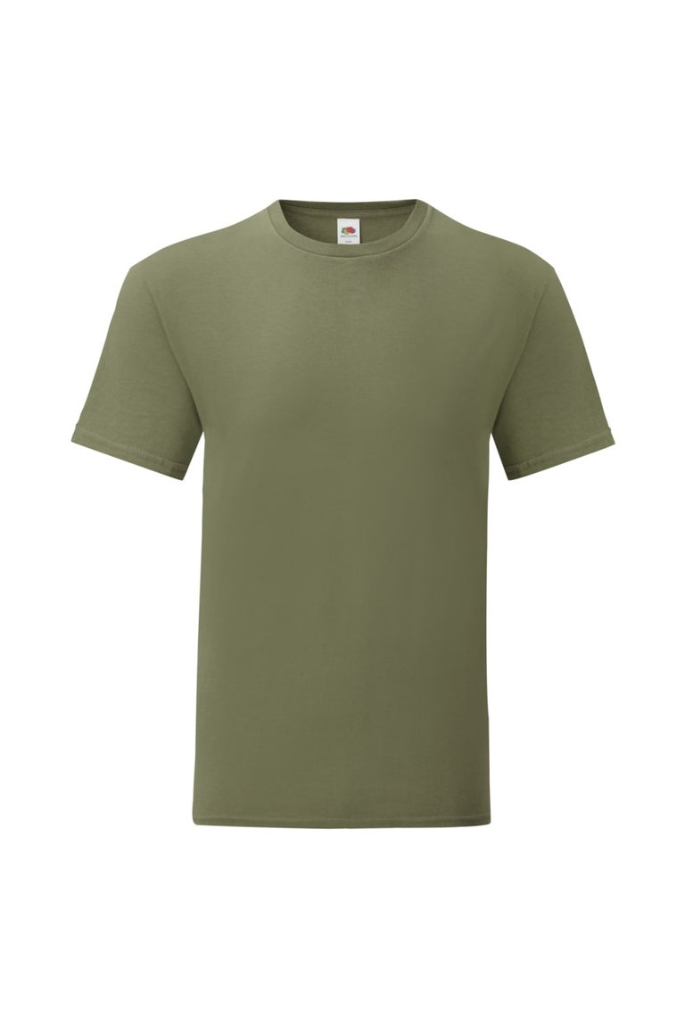 Fruit Of The Loom Mens Iconic T-Shirt (Classic Olive Green) - Classic Olive Green