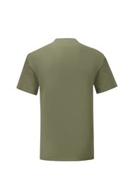Fruit Of The Loom Mens Iconic T-Shirt (Classic Olive Green)