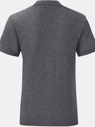 Fruit Of The Loom Mens Iconic T-Shirt (Dark Heather)