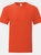 Fruit Of The Loom Mens Iconic T-Shirt (Flame Orange) - Flame Orange