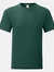 Fruit Of The Loom Mens Iconic T-Shirt (Forest Green) - Forest Green